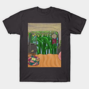 Camper Van Life - trees in the wind T-Shirt